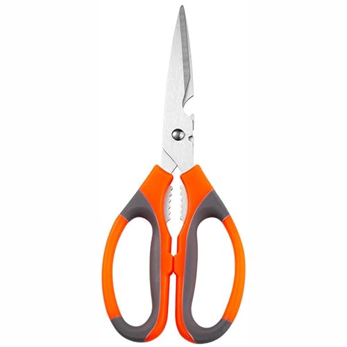 SIVON Multipurpose Scissors for Home Gardening, Kitchen, and Household Use | Plant Cutter With Steel Blades & Comfortable Grip