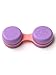 Produktbild SPORTS WORLD VISION 1PC Lila Macaron-Kontaktlinsenbehälter | Kompakter, tragbarer & auslaufsicherer Kontaktlinsenhalter | Robuste, reisefreundliche Kontaktlinsenlösungsbox mit Gleiches Farbset
