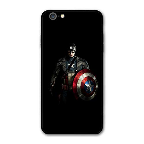 iPhone 6 Case iPhone 6s Case，Comics Anti-Scratch Ultra-Thin Mobile Phone Shell Custom for iPhone 6/6s Only 4.7 inches (Captain-America)