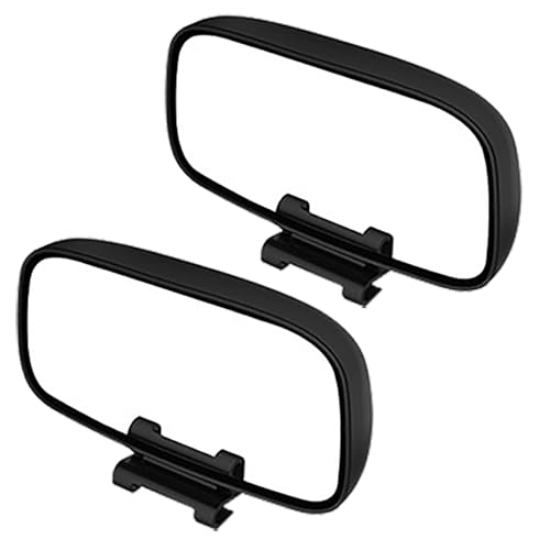 Saki&Masa �⏕�~���[ 2�Z�b�g���p�΍� ���E�ėp ���S�^�] �T�C�h�~���[ ����m�F ���̖h�~ �o�b�N�~���[ �⏕�� �p�x�����\ (�u���b�N)