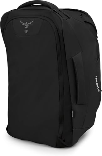 Osprey Farpoint 55L Men's Travel Backpack, Black - image 8