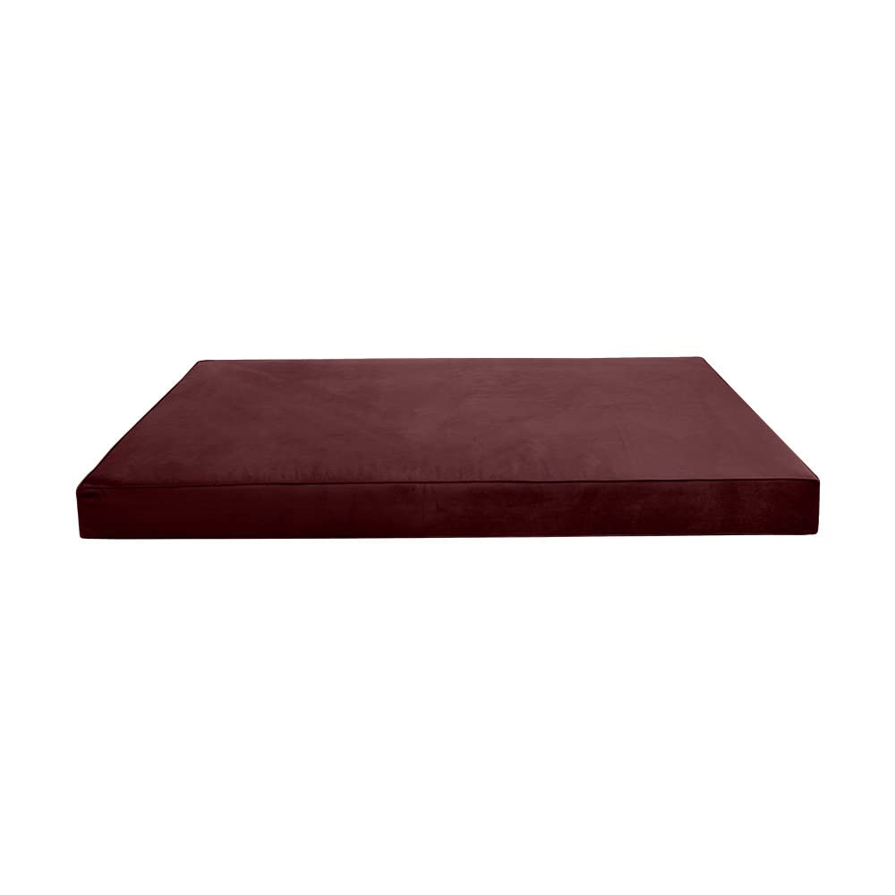 Cover ONLY Twin-XL Same Pipe Velvet Indoor Daybed Mattress 80