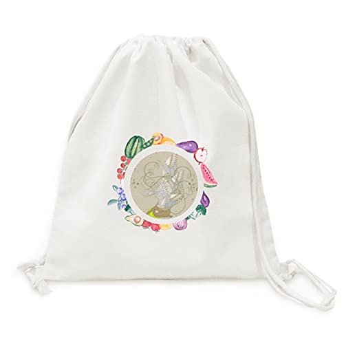 Sac en tissu pliable ukiyo-e idée cadeau japon design floral avec sangle