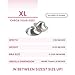 SILVERETTE® The Original Silver Nursing Cups, Nipple Covers for Breastfeeding Essentials, Pure 925 Silver Nipple Shields for Breastfeeding Newborn, Lightweight Nursing Cups, XL Size