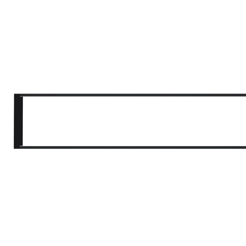 ledbox Lámpara colgante/superficie METRO, ampliable, 40W, 120cm, 3CCT, negro, 3000-4000-6000K