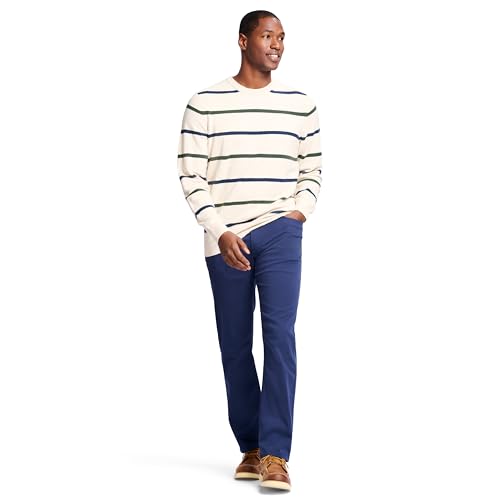 IZOD Men's Soft Touch Jersey Crew Neck Sweater3