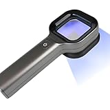 [Observation sur grande surface] : zone d'observation ultra-large de 40 * 40 mm, grossissement 2x, 16 lumières LED, lumières LED combinées à des loupes et des fenêtres d'observation sur grande surface, vous pouvez observer les résultats. commodément et simplement