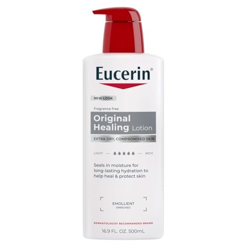 Eucerin, Original Healing, Soothing Repair Lotion, Fragrance Free, 16.9 fl oz (500 ml)