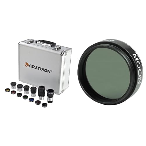 Celestron 94303 kit oculaire pour réduire l'éblouissement avec filtre lune 94119-A
