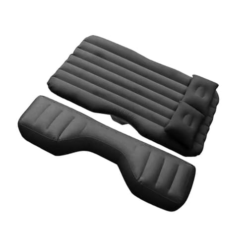 WJFTODAY Auto-Luftmatratzen, Auto-Luftmatratze, universelle Auto-Reisematratze, Bett, erwze, Bett, erweiterte Luftcouch, aufblasbare Auto-Reisematratze, SUV, MPV, tragbares Schlafluftkissen (schwarz)