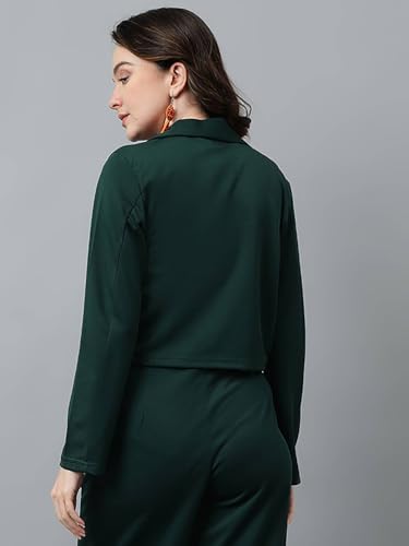 Image of KOTTY Women's Solid Single Breasted Casual Blazer