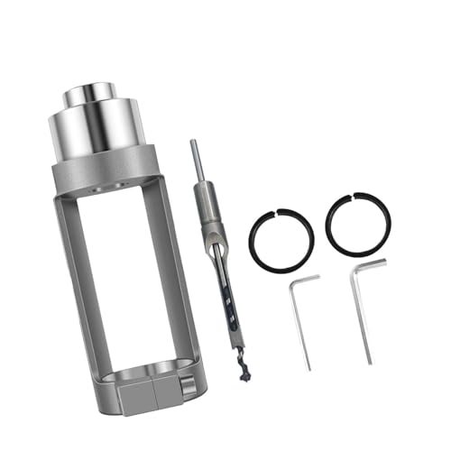 Adaptateur mortaise carrée robuste en alliage dur avec support de fixation stable pour perceuse