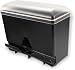 San Jamar ST250 Countertop Bulk Straw Dispenser, 250 Wrapped Straw Capacity, Black