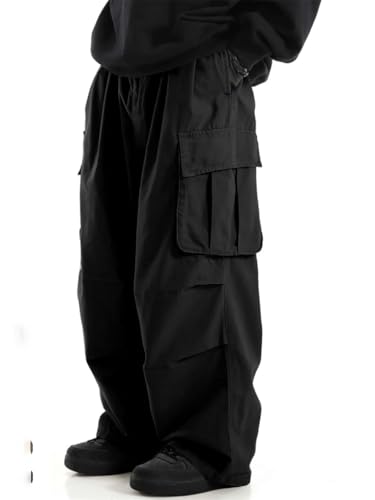 Men's Large Pocket Casual Loose Overalls2