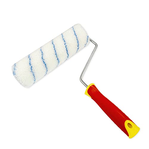 Cinghiale Rullo per Pittura in Acrilico a Pelo Medio Lunghezza 23 cm Diametro 48 cm Antigoccia da Interno per Idropitture Idrorepellenti e Traspiranti con Manico in Plastica