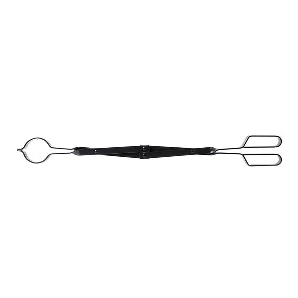 Ctrlzs Light 26Inch Long Firewood Tongs Log Grabber For Fire Pit Campfire Bonfire Fireplace Heavy Duty Wrought Iron Easy Install Easy To Use