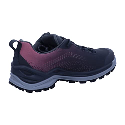 LOWA W Zirrox GTX Lo Grau - Gore-Tex Wasserdichter sportlicher Damen Gore-Tex Multifunktionsschuh, Größe EU 37.5 - FA