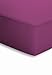 Produktbild schlafgut 005-542 Microfaser-Feininterlock Spannbetttuch / 180 x 200 cm, Beere