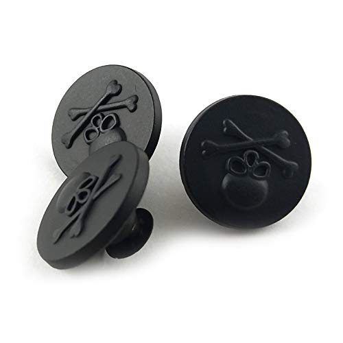Guziki w stylu vintage Zestawy guzików 12, 20 mm czarne metalowe dżinsy Dżinsy z guzikami noszą dżinsowe guziki do marynarki