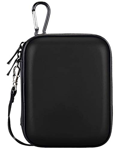 Lacdo Externe Festplattentasche Hard Drive Case für Western Digital WD Elements/WD My Passport Ultra/WD Game Drive 2.5 Zoll HDD 500GB 1TB 2TB 3TB 4TB 5TB Eva Schutzhülle Stoßfest Wasserdicht, Schwarz – Bild 6