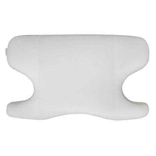 Cuscino CPAP Memory Foam Ergonomico - Per Maschere CPAP/APAP, 65x40x9/11cm, Bianco, Federa Lavabile - Foto 11