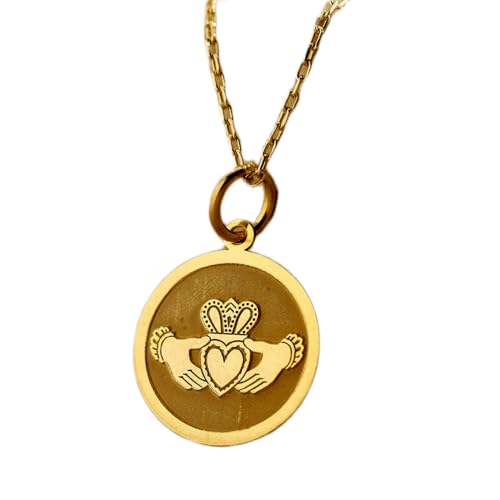 Collier pendentif pièce gravée pour homme et femme LKBEADS