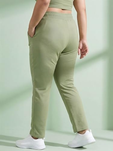 Image of BLINKIN Ankle Length Plus Size Cotton Track Pant for Woman | Ultimate Summer Lowers & Pajama for Women Pack of 2 (combo-plus-86)