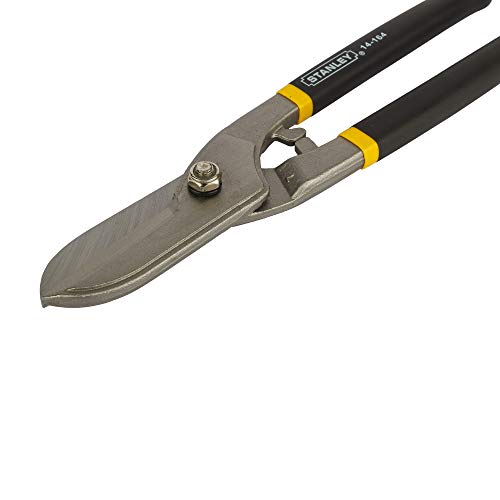 Image of STANLEY 14-164 10'' /250mm Tinsnips Without Spring (Silver and Black)