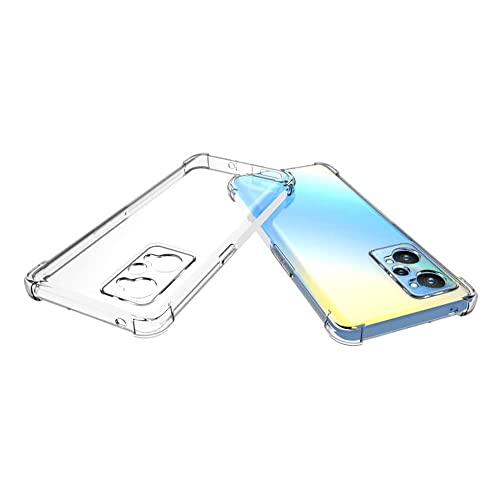 Image of for [Realme GT Neo 3T] Case,[Realme GT Neo 3T] Phone Back Case Cover Clear Transparent Corners TPU Shock-Absorption Flexible Cell Phone Cover for [Realme GT Neo 3T] - Transparent