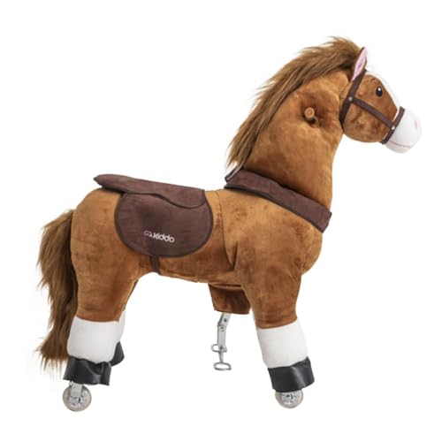 Cavalinho de Pedal montaria Uppi Marrom Pequeno, Kiddo