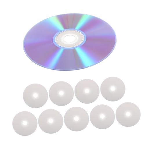 LRXIYODE Lot de 10 CD-r Audio à Graver, Disques Vierges Haute Capacité, Compatibles Enregistrement Téléphonique, Support Stockage Musique Et Vidéo, Usage Personnel Et Professionnel