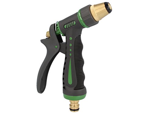 Preisvergleich Produktbild tecuro Garten-Spritzpistole, massive Ausführung, stufenlos verstellbar, Anschluss mit Stecksystem