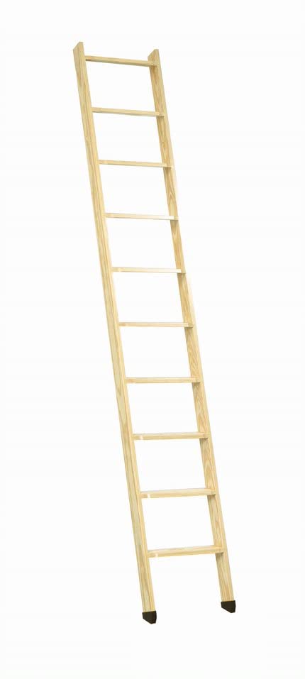 MEZZANINE LADDER UNTREATED BY DOLLE (10 TREAD - 237CM)
