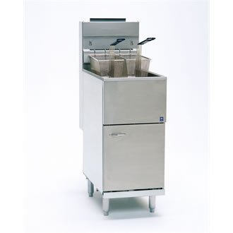 Pitco CE-35CS-LPG 18.5 L Free Standing Single Tank Propane  Fryer