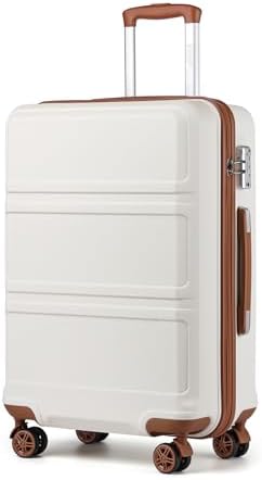 Kono Fashion Hand Luggage Lightweight ABS+PC Hard Shell Trolley T...