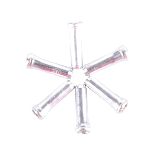 50PCSマウンテンバイク自転車ブレーキケーブル先端アルミニウム合金ブレーキエンドカバークリンプバイクブレーキケーブルワイヤーエンドキャップ