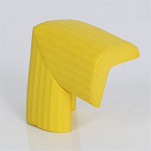 EYCFSJ コーナークッション コーナー ガード 10個ソフトベビーセーフコーナープロテクターベビーキッズプロテクションL字型テーブルデスク家具コーナーガード子供用セーフティエッジイエロー