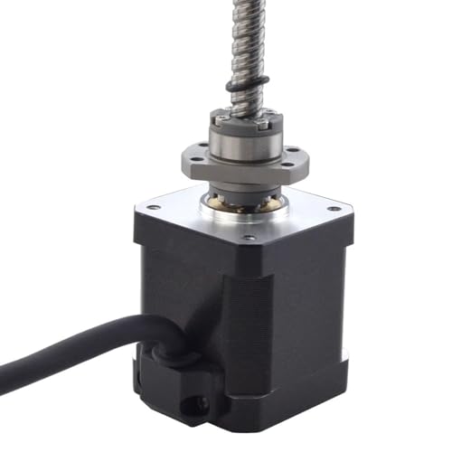 17 External Ball Screw Linear Stepper Motor 0.5Nm 48mm Body Length 4-Lead 8mm Diameter Lead Length 150mm 1pcs