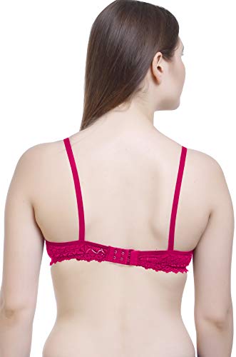 Image of FIMS - Fashion is my style Women Lace Padded Bra Lightly Pad Full Coverage