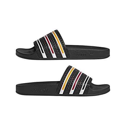 adidas Adilette, Chanclas Hombre, Core Black Ftwr White Team Colleg Gold, 42 EU