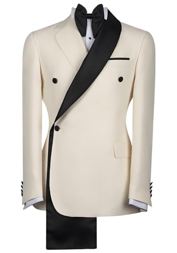 Veste de costume à un bouton pour mariage et soirées habillées