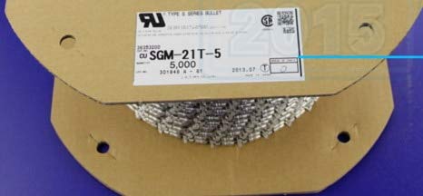 Gimax SGM-21T-5 BULLET TERMINAL 22-18AWG TIN Connectors Terminals housings 100% new and original parts