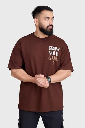 Image of FUAARK Grow Oversized Sports and Gym T-Shirt for Men