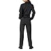 Dickies womens Long Sleeve Cotton Twill Work Utility Coveralls, Black, X-Small US