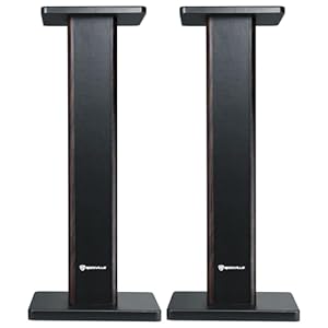 Pairrockvillerht28d28darkwoodgrainbookshelfhometheaterspeakerstands Urban Country Home Decor Pair rockville rht28d 28 dark wood grain bookshelf home theater speaker stands urban country home decor