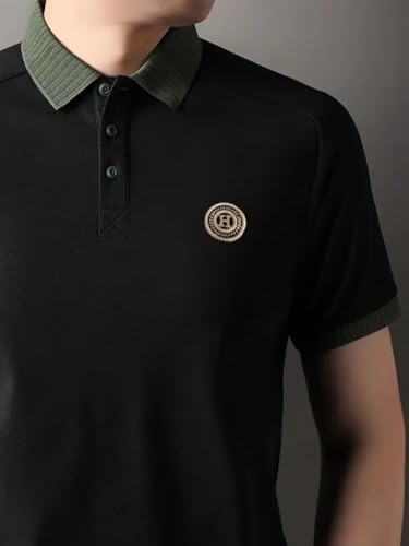 Image of Lymio Polo T Shirt for Men || T Shirt for Man || Collar T Shirt Style Men (Packs Also Available) (Polo-89-92)
