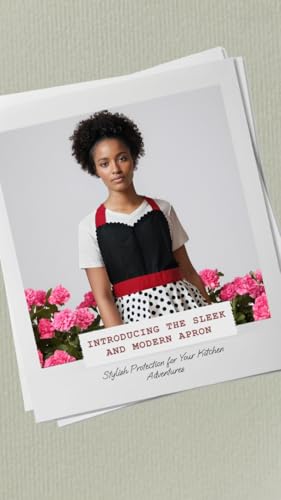 cute Retro Aprons for Women Girls Cooking Kitchen Cotton Sexy long-lasting Polka Dot Mother's Gifts