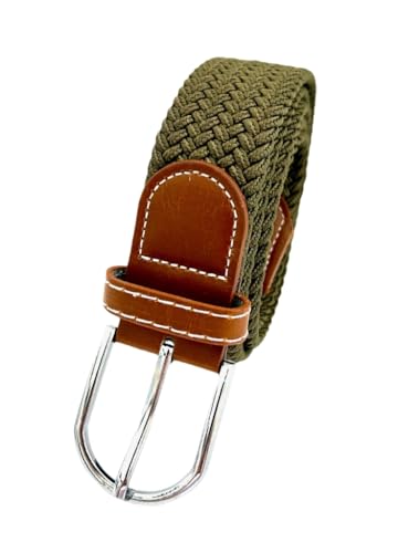 BAKANO Braided Stretch Belt for Men 1 3/8" Woven Design for Golf, Jeans and Business Attire – Ideal Gift2