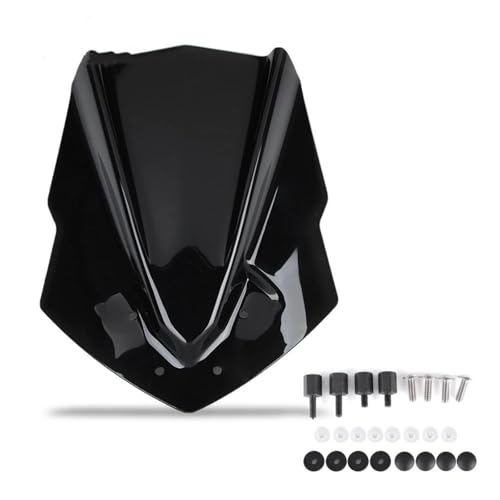 Pare-Brise de Moto pour MT125 Teinté Gris Haute Résistance