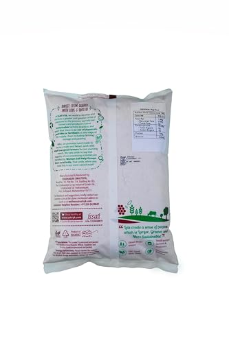 Image of S Siddhagiri's SATVYK THE HEALTH re STORE - Ragi Flour - (1kg) - Stoneground | Gluten-Free Finger Millet Flour | Super-Nutritious Nanchni Aata | Fresh Ragi Aata